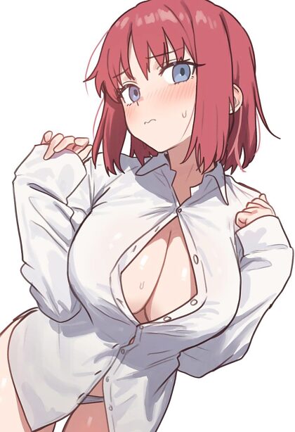 Hisui n'est pas sûre de sa chemise blanche