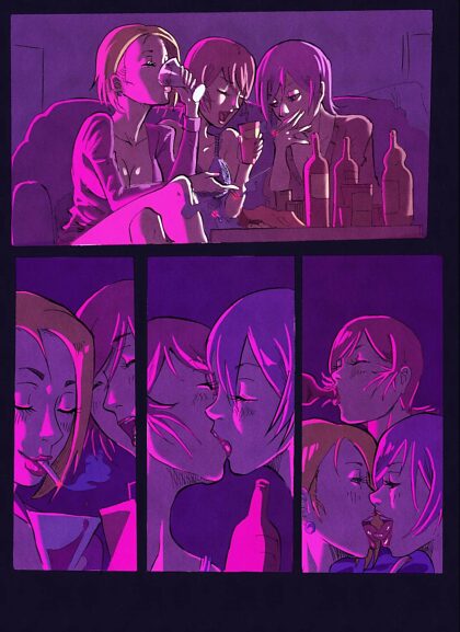 'GNO' par UselessBegging, une seule page suffit à vous couper le souffle et à vous donner envie d'en savoir plus