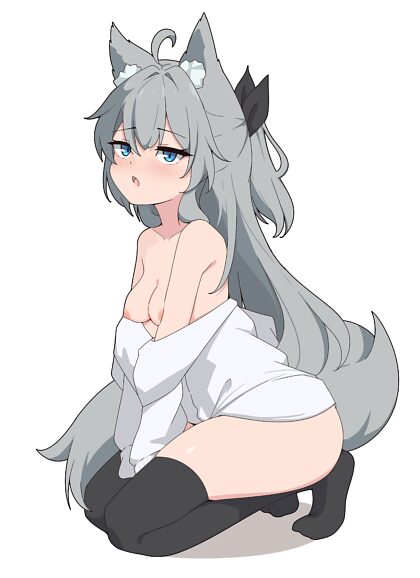 Foxgirl offre une vue magnifique