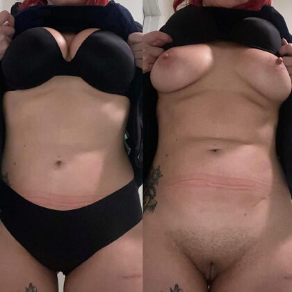 Désolé pour la barbe de trois jours, mais je voulais te montrer ma chatte au lieu de travailler.