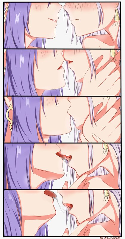Errötende Küsse