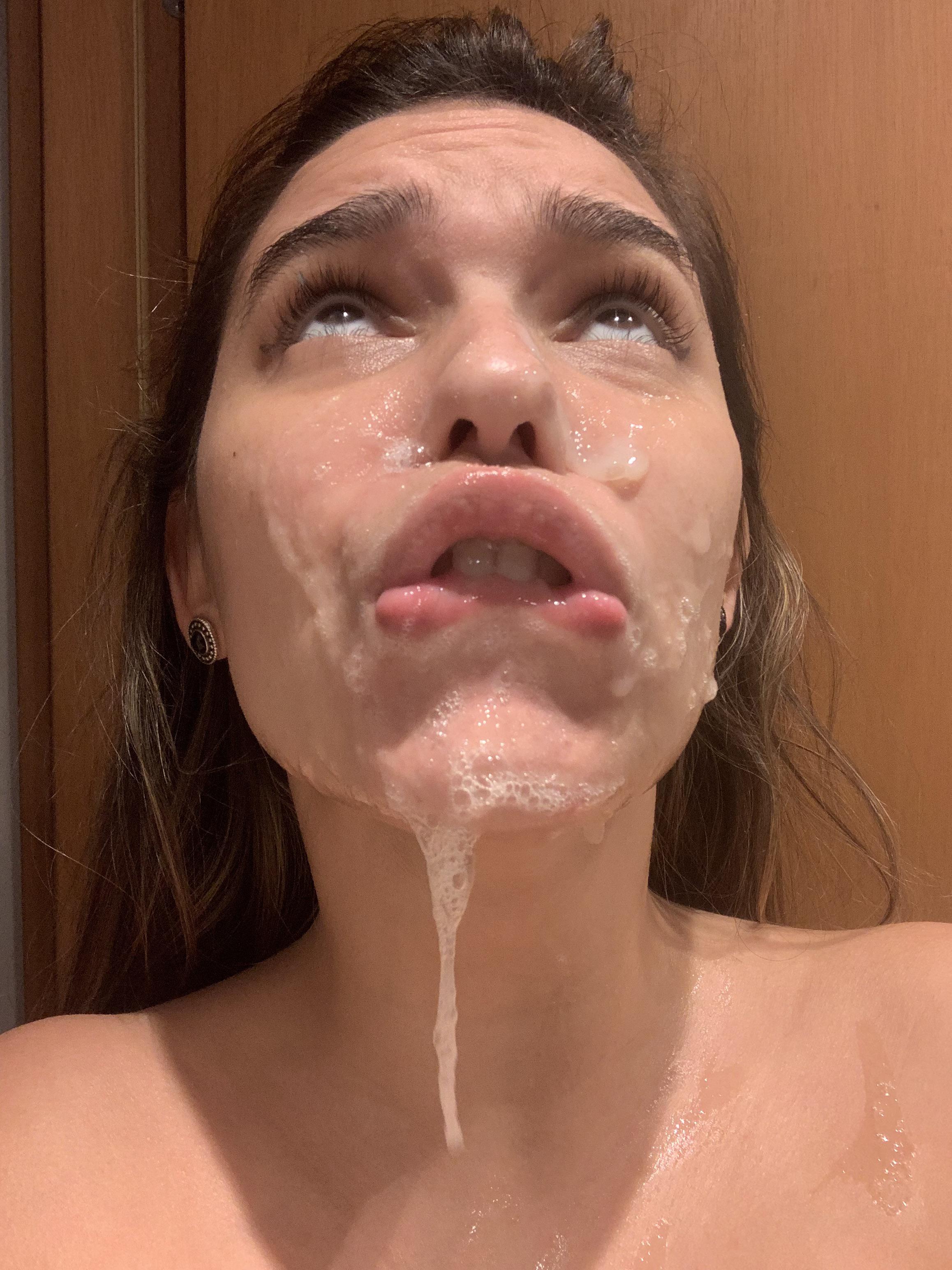 Brazil cum facial