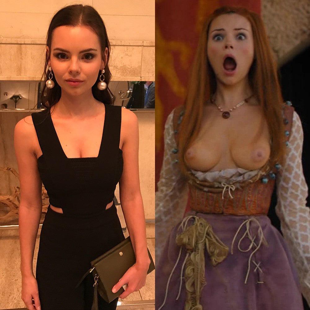 Eline Powell from GOT on/off.