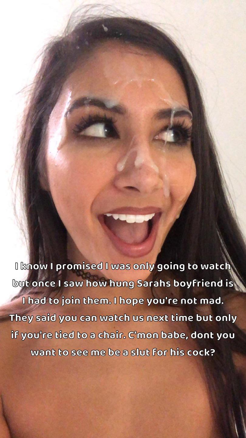 You gave your girlfriend permission to watch her bestfriend fuck, now she wants you to watch image picture