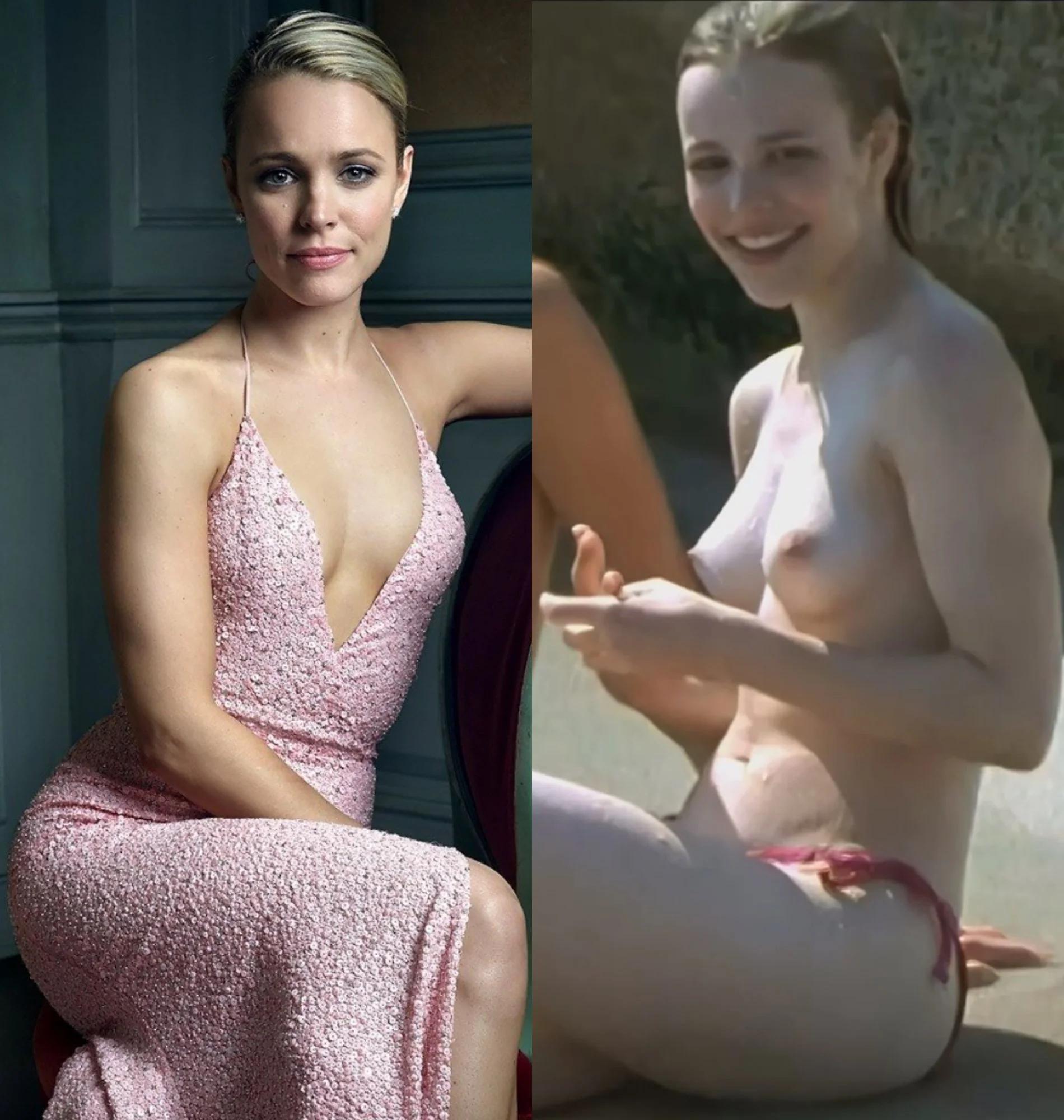 Rachel mcadams cup size