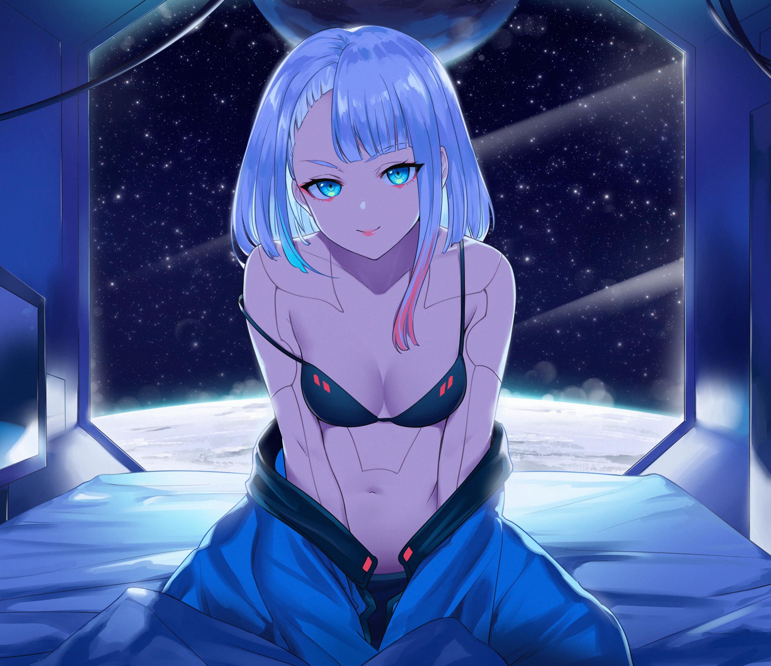 Lucy In Anime Porn Panties - Lucy on the moon (by arttssam)[Cyberpunk Edgerunners]
