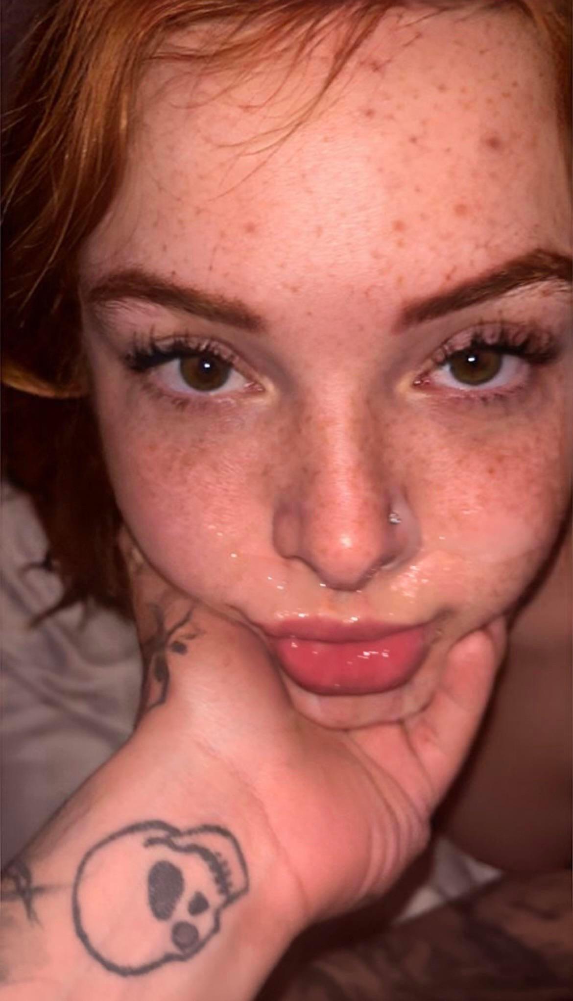 Nut on a gingers freckles hq picture