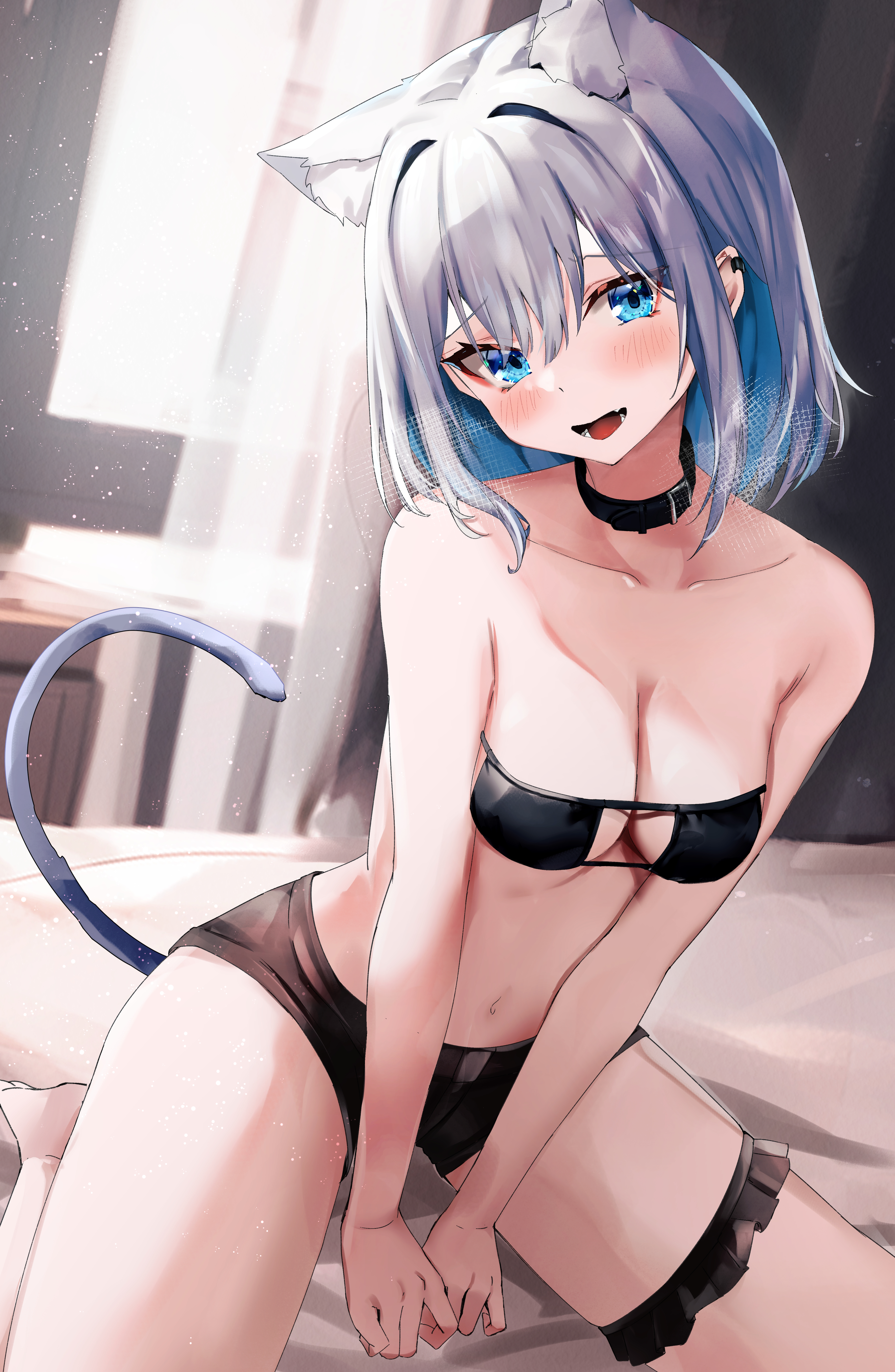 Cat Lingerie Anime Porn - Ready to cuddle up for a cat nap?