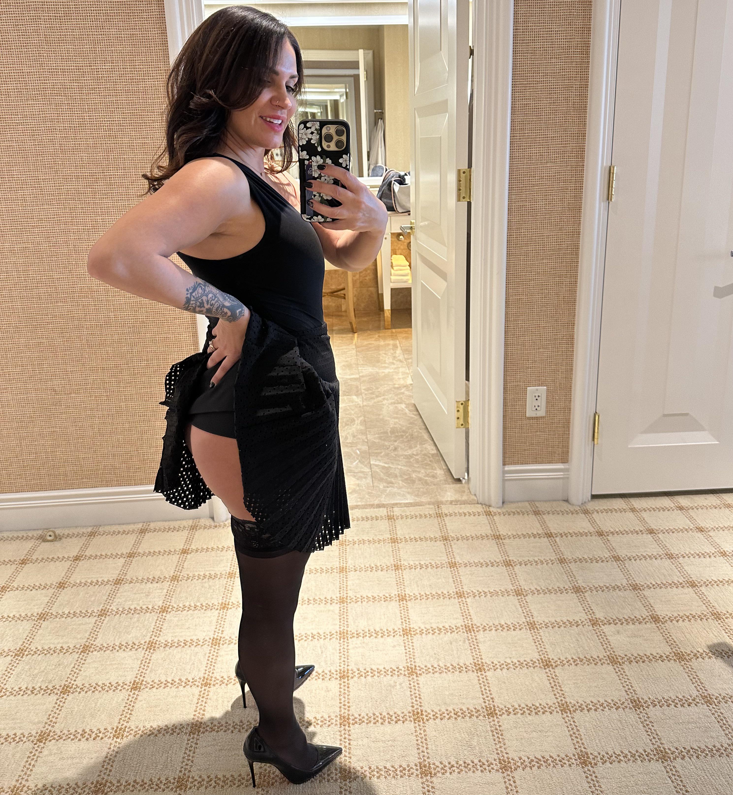 Milf with clothes