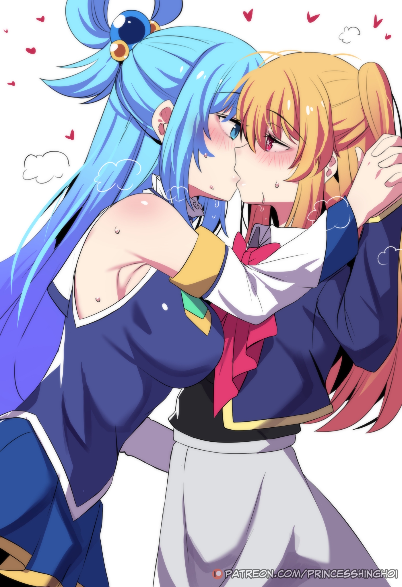 Aqua x ruby porn
