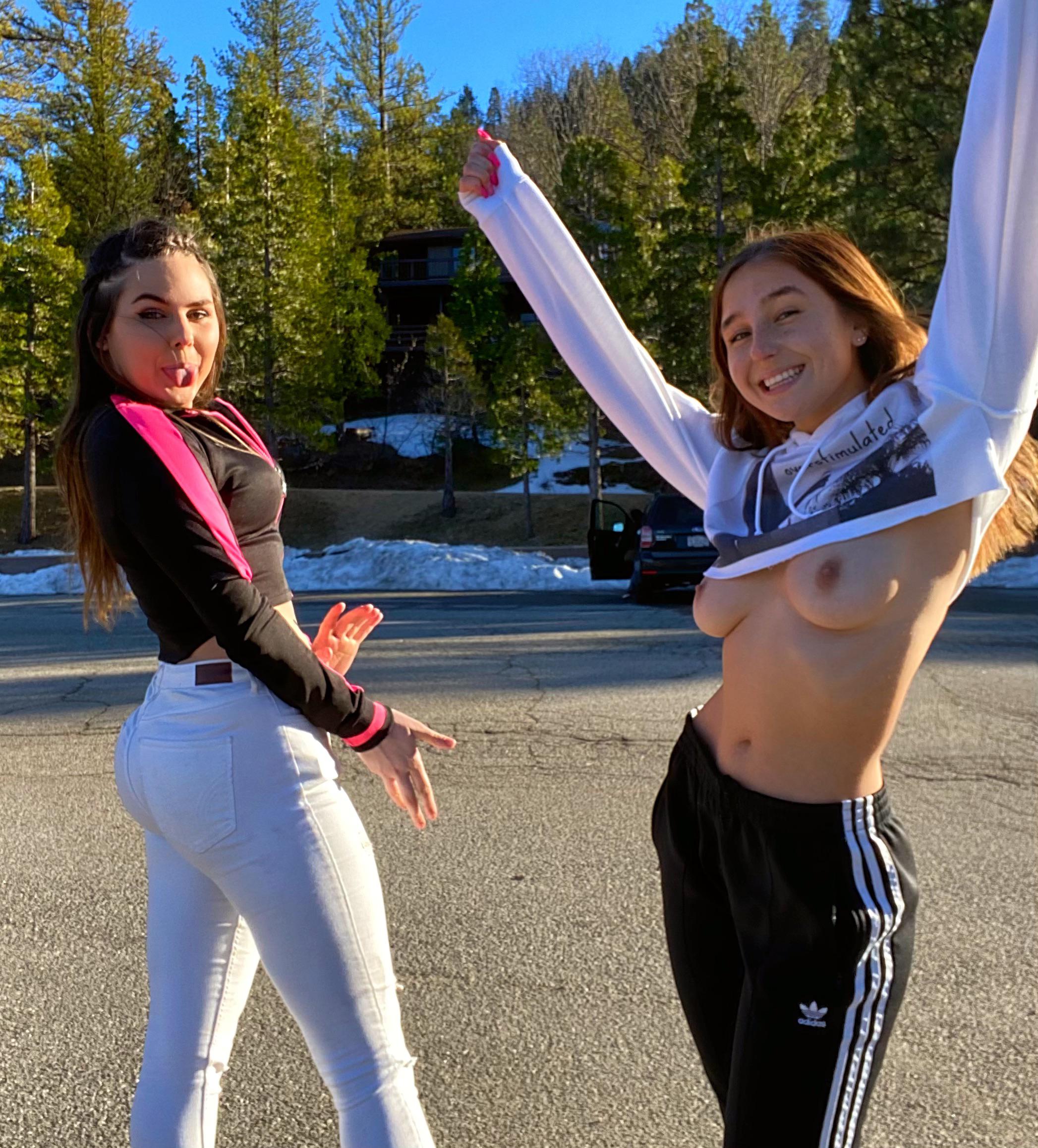 Public flashing pics