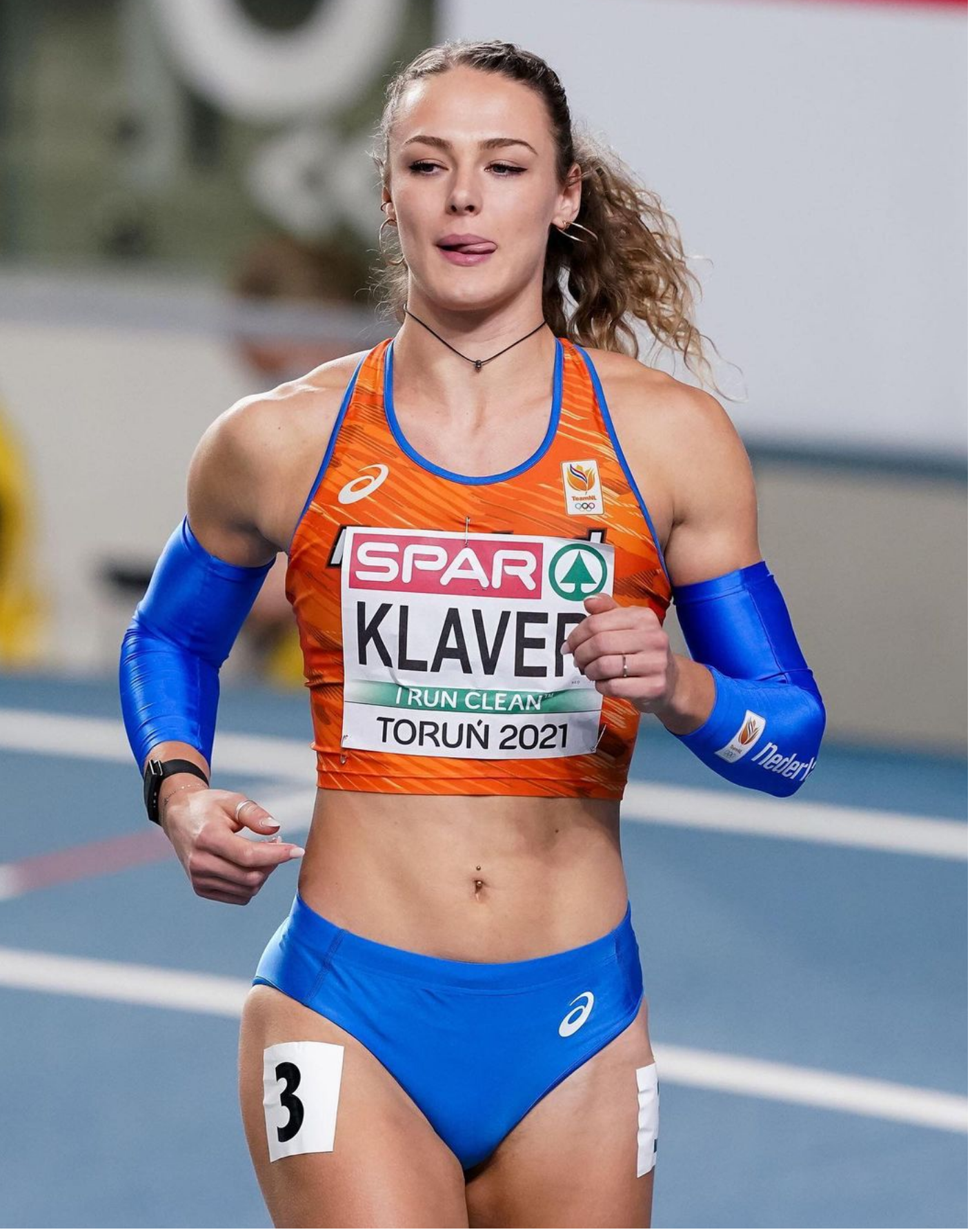 Dutch sprinter Lieke Klaver