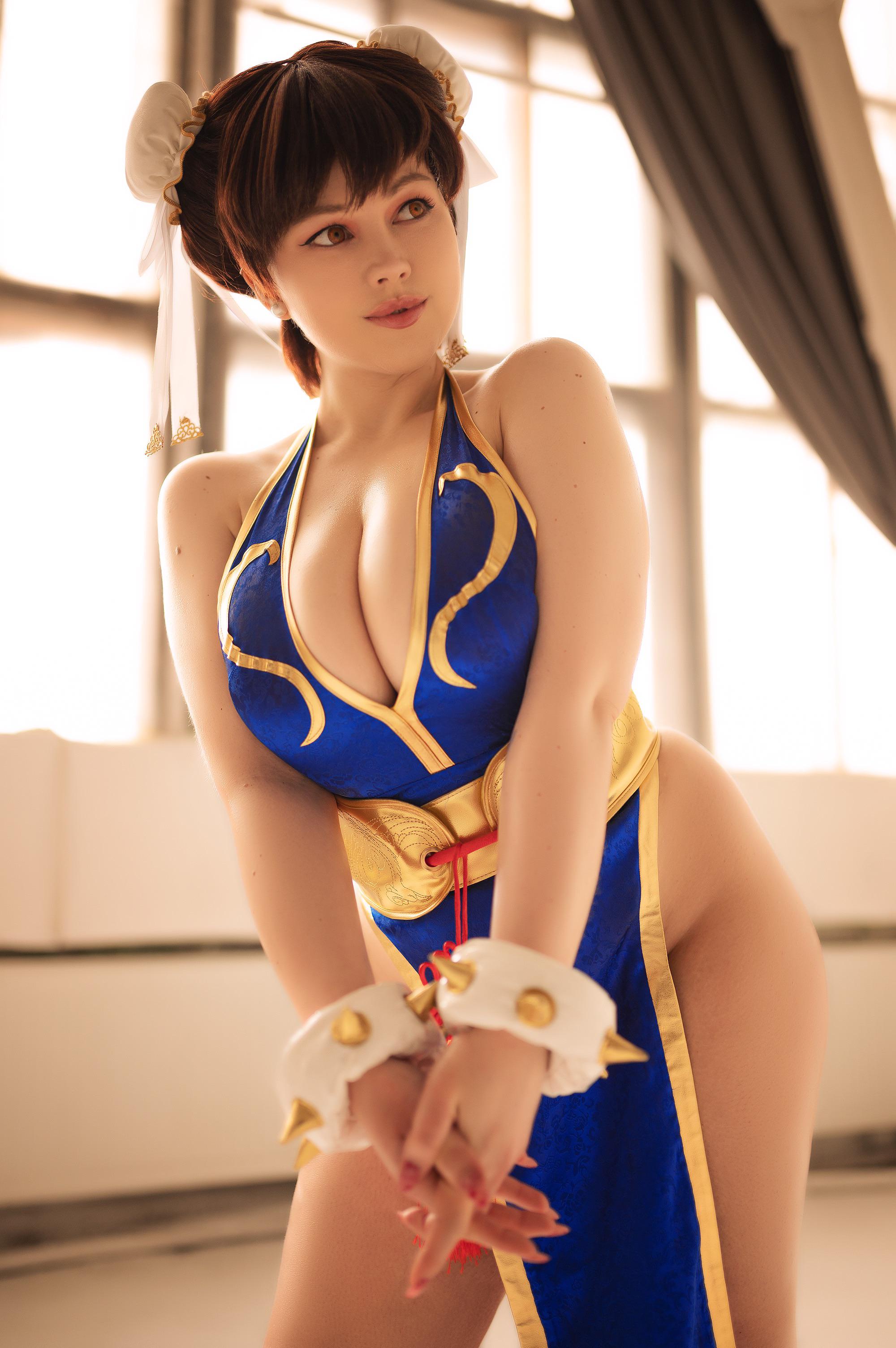 My Chun Li cosplay from Street Fighter