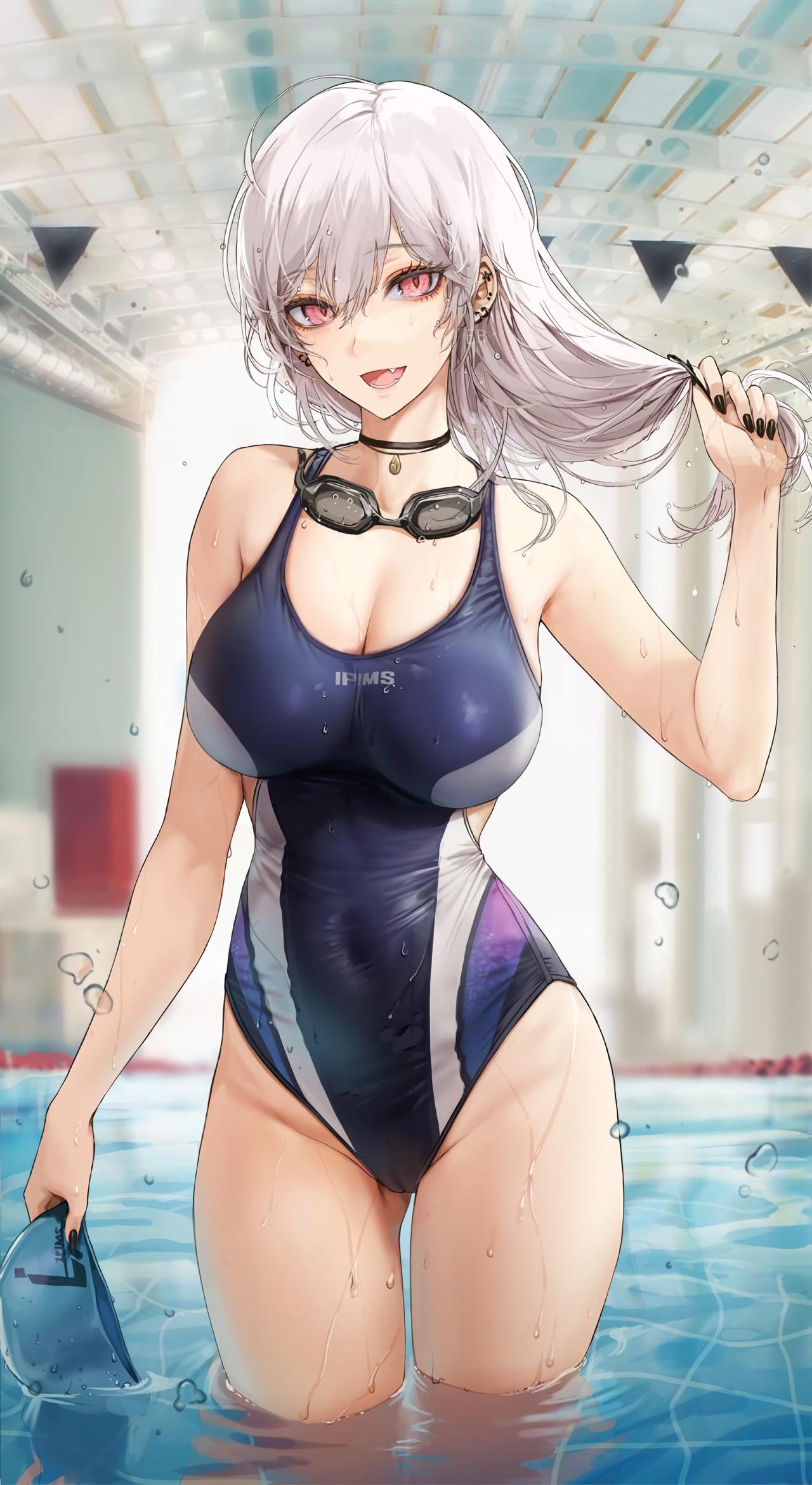 Anime Tight Swimsuit Hentai - Incredible Skin Tight Swimsuit