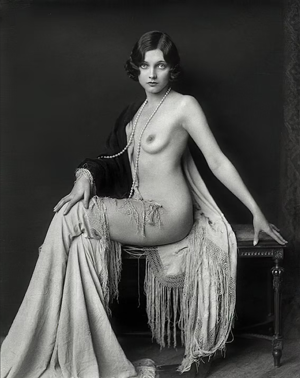 1920s Nude Actress - Adrienne Ames; Ziegfeld Follies showgirl and actress 20s 30s.