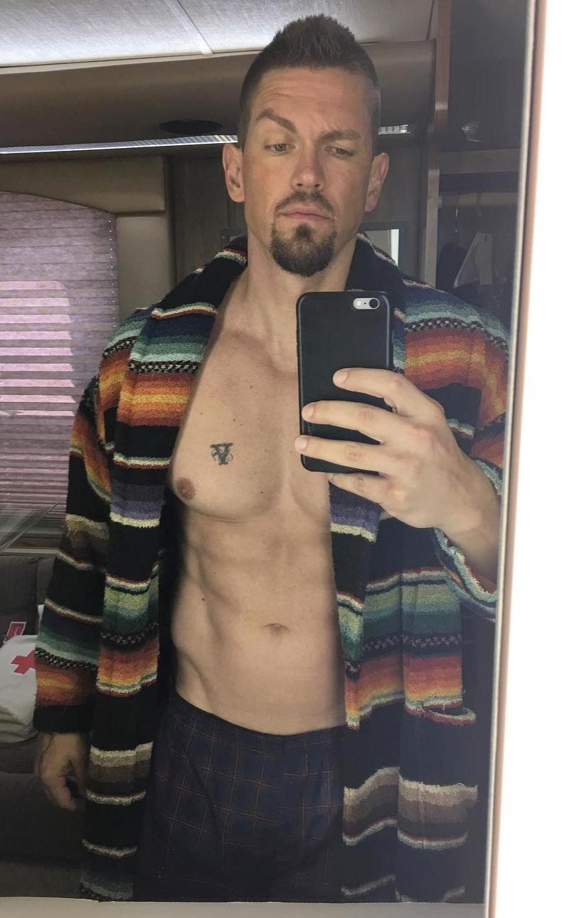 Steve Howey's morning after